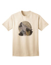 TooLoud's Adult T-Shirt: Captivating Three Wolves Howling at the Moon-Mens T-shirts-TooLoud-Natural-Small-Davson Sales