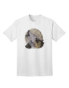 TooLoud's Adult T-Shirt: Captivating Three Wolves Howling at the Moon-Mens T-shirts-TooLoud-White-Small-Davson Sales