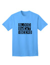 TooLoud's Blood Sweat and Beers Design Adult T-Shirt: A Must-Have for Fashionable Individuals-Mens T-shirts-TooLoud-Aquatic-Blue-Small-Davson Sales