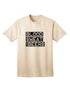 TooLoud's Blood Sweat and Beers Design Adult T-Shirt: A Must-Have for Fashionable Individuals-Mens T-shirts-TooLoud-Natural-Small-Davson Sales