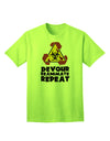 TooLoud's Devour Reanimate Repeat Adult T-Shirt: A Must-Have for Ecommerce Enthusiasts-Mens T-shirts-TooLoud-Neon-Green-Small-Davson Sales