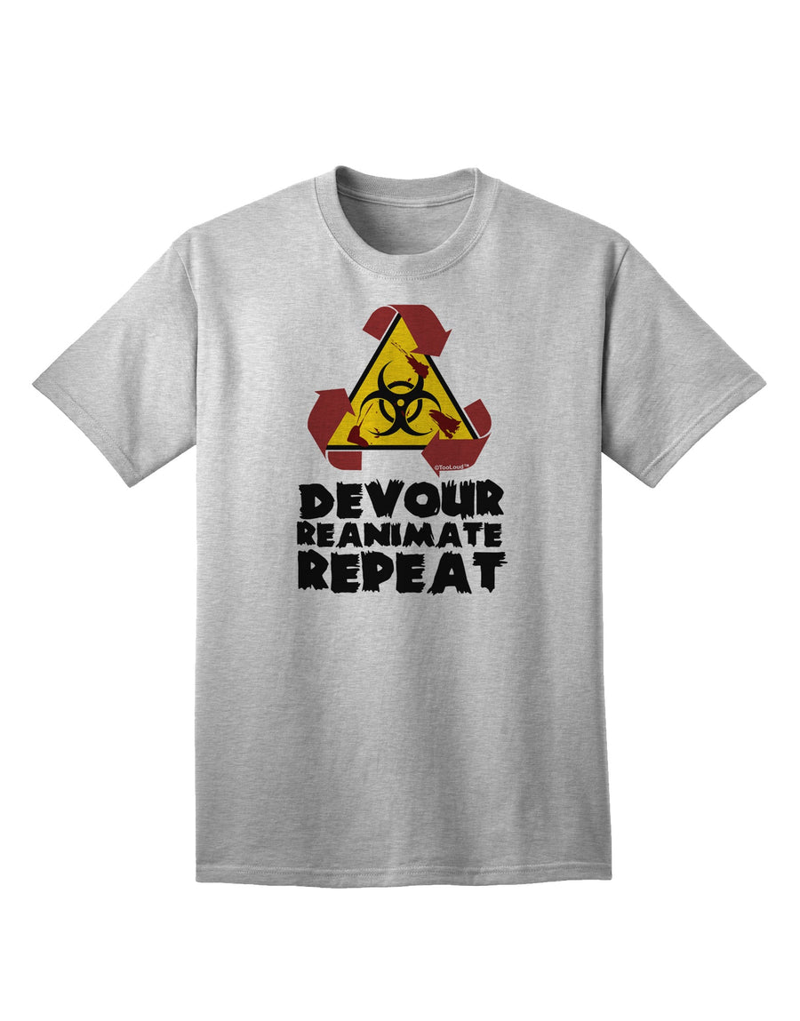 TooLoud's Devour Reanimate Repeat Adult T-Shirt: A Must-Have for Ecommerce Enthusiasts-Mens T-shirts-TooLoud-White-Small-Davson Sales