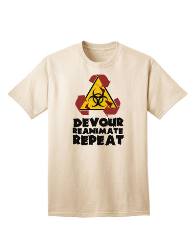 TooLoud's Devour Reanimate Repeat Adult T-Shirt: A Must-Have for Ecommerce Enthusiasts-Mens T-shirts-TooLoud-Natural-Small-Davson Sales