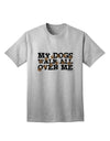 TooLoud's My Dogs Walk All Over Me Adult T-Shirt: A Must-Have for Dog Lovers-Mens T-shirts-TooLoud-AshGray-Small-Davson Sales