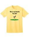 Top Pick: Premium Adult T-Shirt - A Must-Have for Your Wardrobe-Mens T-shirts-TooLoud-Yellow-Small-Davson Sales