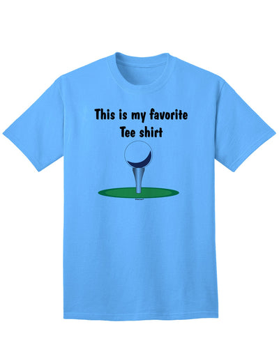 Top Pick: Premium Adult T-Shirt - A Must-Have for Your Wardrobe-Mens T-shirts-TooLoud-Aquatic-Blue-Small-Davson Sales