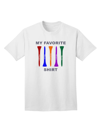 Top Pick: Premium Adult T-Shirt - My Favorite Tee Shirt by TooLoud-Mens T-shirts-TooLoud-White-Small-Davson Sales