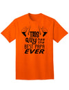 Top-Quality Adult T-Shirt: Celebrate the Best Papa Ever-Mens T-shirts-TooLoud-Orange-Small-Davson Sales