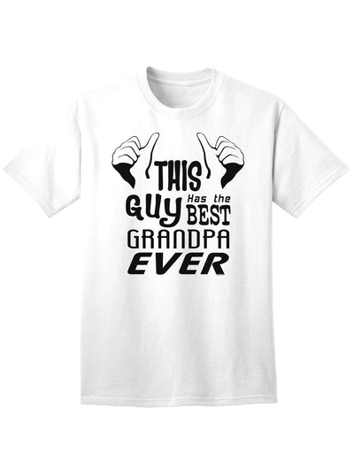 Top-Quality Adult T-Shirt Celebrating the Extraordinary Grandfather-Mens T-shirts-TooLoud-White-Small-Davson Sales