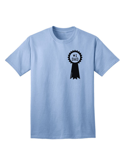 Top-Rated Father's Day Award Ribbon Adult T-Shirt-Mens T-shirts-TooLoud-Light-Blue-Small-Davson Sales