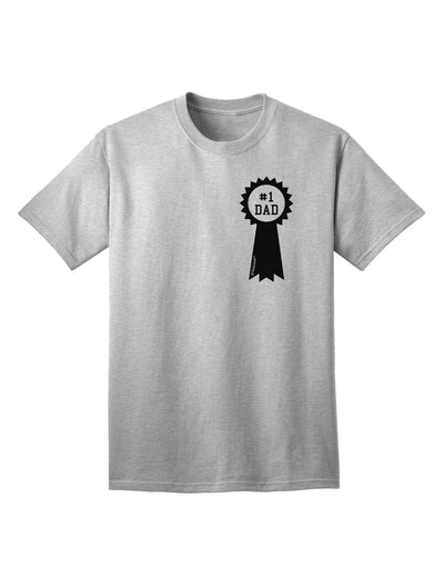 Top-Rated Father's Day Award Ribbon Adult T-Shirt-Mens T-shirts-TooLoud-AshGray-Small-Davson Sales