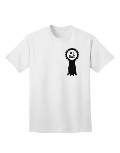 Top-Rated Father's Day Award Ribbon Adult T-Shirt-Mens T-shirts-TooLoud-White-Small-Davson Sales