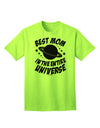 Top-rated Adult T-Shirt: Celebrate the Extraordinary Mother with Best Mom in the Entire Universe Design by TooLoud-Mens T-shirts-TooLoud-Neon-Green-Small-Davson Sales