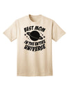 Top-rated Adult T-Shirt: Celebrate the Extraordinary Mother with Best Mom in the Entire Universe Design by TooLoud-Mens T-shirts-TooLoud-Natural-Small-Davson Sales