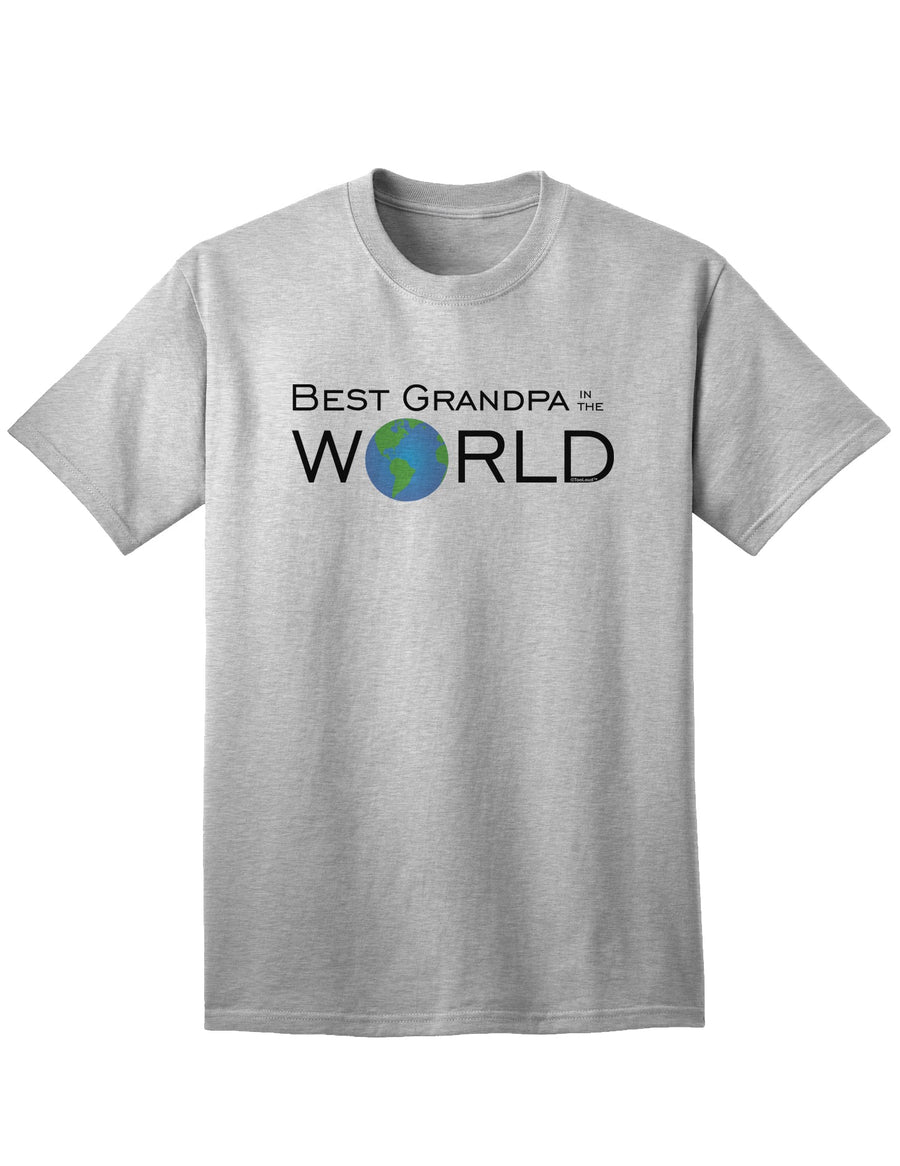 Top-rated Adult T-Shirt Celebrating the World's Greatest Grandfather-Mens T-shirts-TooLoud-White-Small-Davson Sales