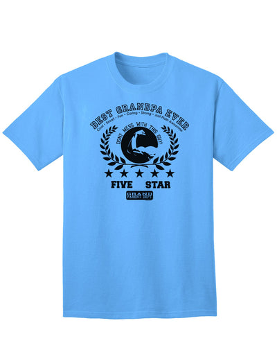 Top-rated Collegiate Adult T-Shirt for the Best Grandpa-Mens T-shirts-TooLoud-Aquatic-Blue-Small-Davson Sales