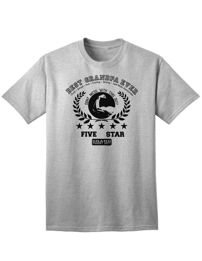 Top-rated Collegiate Adult T-Shirt for the Best Grandpa-Mens T-shirts-TooLoud-AshGray-Small-Davson Sales