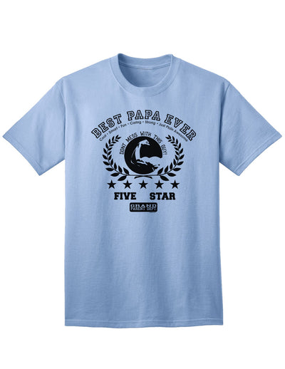 Top-rated Collegiate Adult T-Shirt for the Best Papa-Mens T-shirts-TooLoud-Light-Blue-Small-Davson Sales