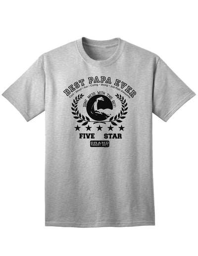 Top-rated Collegiate Adult T-Shirt for the Best Papa-Mens T-shirts-TooLoud-AshGray-Small-Davson Sales