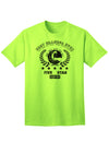 Top-rated Distressed Collegiate Adult T-Shirt - Ideal Gift for Grandfathers-Mens T-shirts-TooLoud-Neon-Green-Small-Davson Sales