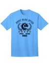 Top-rated Distressed Collegiate Adult T-Shirt for the Best Fathers-Mens T-shirts-TooLoud-Aquatic-Blue-Small-Davson Sales