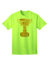 Top-rated Father Trophy Adult T-Shirt-Mens T-shirts-TooLoud-Neon-Green-Small-Davson Sales