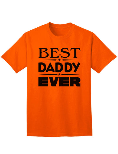 Top-rated Father's Day Adult T-Shirt - A Perfect Gift for the Best Dad-Mens T-shirts-TooLoud-Orange-Small-Davson Sales