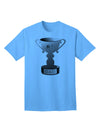 Top-rated Father's Day Trophy Design - Classic Gray Adult T-Shirt-Mens T-shirts-TooLoud-Aquatic-Blue-Small-Davson Sales