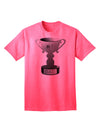 Top-rated Father's Day Trophy Design - Classic Gray Adult T-Shirt-Mens T-shirts-TooLoud-Neon-Pink-Small-Davson Sales