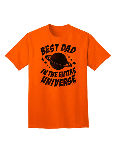 Top-rated Galaxy Print Adult T-Shirt for the Ultimate Dad-Mens T-shirts-TooLoud-Orange-Small-Davson Sales