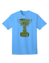 Top-rated Mother Trophy Adult T-Shirt offered by TooLoud-Mens T-shirts-TooLoud-Aquatic-Blue-Small-Davson Sales