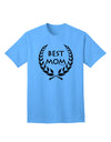 Top-rated Mother's Day Wreath Design Adult T-Shirt by TooLoud-Mens T-shirts-TooLoud-Aquatic-Blue-Small-Davson Sales