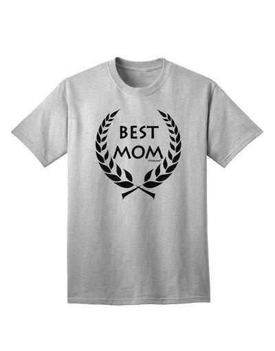 Top-rated Mother's Day Wreath Design Adult T-Shirt by TooLoud-Mens T-shirts-TooLoud-AshGray-Small-Davson Sales