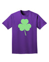 Traditional Irish Shamrock Adult Dark T-Shirt-Mens T-Shirt-TooLoud-Purple-Small-Davson Sales