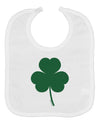 Traditional Irish Shamrock Baby Bib