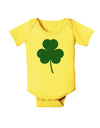 Traditional Irish Shamrock Baby Romper Bodysuit-Baby Romper-TooLoud-Yellow-06-Months-Davson Sales