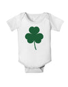 Traditional Irish Shamrock Baby Romper Bodysuit-Baby Romper-TooLoud-White-06-Months-Davson Sales