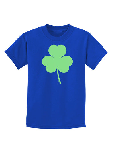 Traditional Irish Shamrock Childrens Dark T-Shirt-Childrens T-Shirt-TooLoud-Royal-Blue-X-Small-Davson Sales