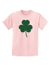 Traditional Irish Shamrock Childrens T-Shirt-Childrens T-Shirt-TooLoud-PalePink-X-Small-Davson Sales