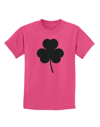 Traditional Irish Shamrock Childrens T-Shirt-Childrens T-Shirt-TooLoud-Sangria-X-Small-Davson Sales