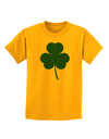Traditional Irish Shamrock Childrens T-Shirt-Childrens T-Shirt-TooLoud-Gold-X-Small-Davson Sales