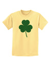 Traditional Irish Shamrock Childrens T-Shirt-Childrens T-Shirt-TooLoud-Daffodil-Yellow-X-Small-Davson Sales