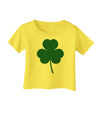 Traditional Irish Shamrock Infant T-Shirt-Infant T-Shirt-TooLoud-Yellow-06-Months-Davson Sales