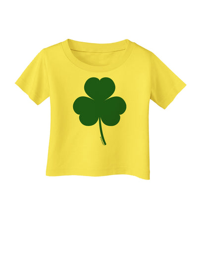 Traditional Irish Shamrock Infant T-Shirt-Infant T-Shirt-TooLoud-Yellow-06-Months-Davson Sales