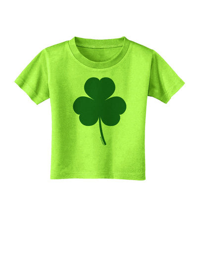 Traditional Irish Shamrock Toddler T-Shirt-Toddler T-Shirt-TooLoud-Lime-Green-2T-Davson Sales