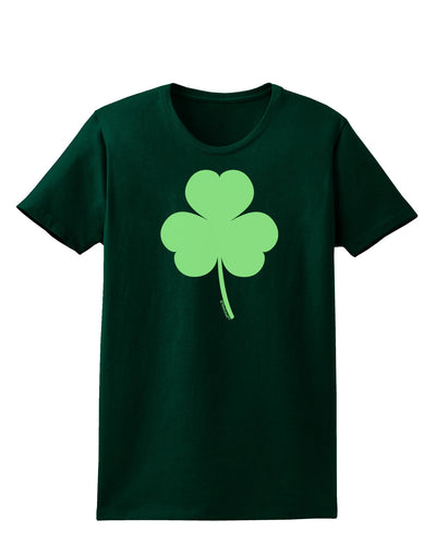 Traditional Irish Shamrock Womens Dark T-Shirt-TooLoud-Forest-Green-Small-Davson Sales