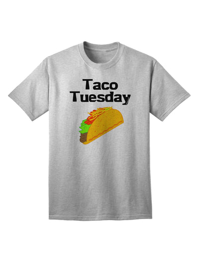 Trendy Taco Tuesday Adult T-Shirt with Unique Design by TooLoud-Mens T-shirts-TooLoud-AshGray-Small-Davson Sales