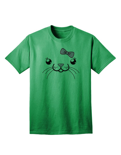 Trendy and Adorable: Kyu-T Face - Tinya Cute Girl Mouse Adult T-Shirt-Mens T-shirts-TooLoud-Kelly-Green-Small-Davson Sales