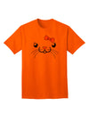 Trendy and Adorable: Kyu-T Face - Tinya Cute Girl Mouse Adult T-Shirt-Mens T-shirts-TooLoud-Orange-Small-Davson Sales