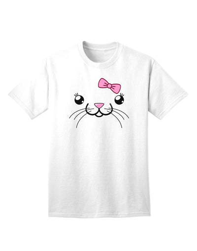 Trendy and Adorable: Kyu-T Face - Tinya Cute Girl Mouse Adult T-Shirt-Mens T-shirts-TooLoud-White-Small-Davson Sales